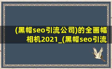 (黑帽seo引流公司)的全画幅相机2021_(黑帽seo引流公司)的全画幅相机2023