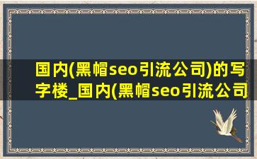 国内(黑帽seo引流公司)的写字楼_国内(黑帽seo引流公司)的写真网站排名