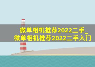 微单相机推荐2022二手_微单相机推荐2022二手入门