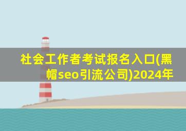 社会工作者考试报名入口(黑帽seo引流公司)2024年