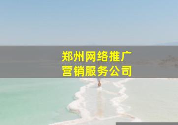 郑州网络推广营销服务公司